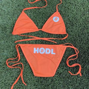 The Original Bitcoin HODL Bikini in Orange