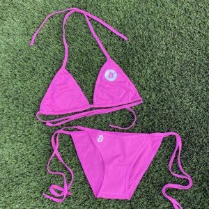 The Original Bitcoin HODL Bikini in Fuchsia