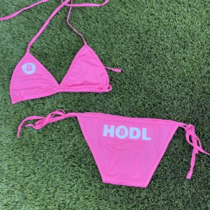 The Original Bitcoin HODL Bikini in Magenta