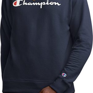 Men’s Champion Crewneck Navy Blue Sweater